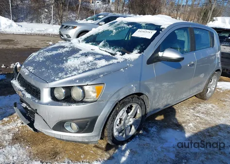 2014 Chevrolet Sonic Ltz Auto from USA, damaged, VIN 1G1JE6SB8E4216288